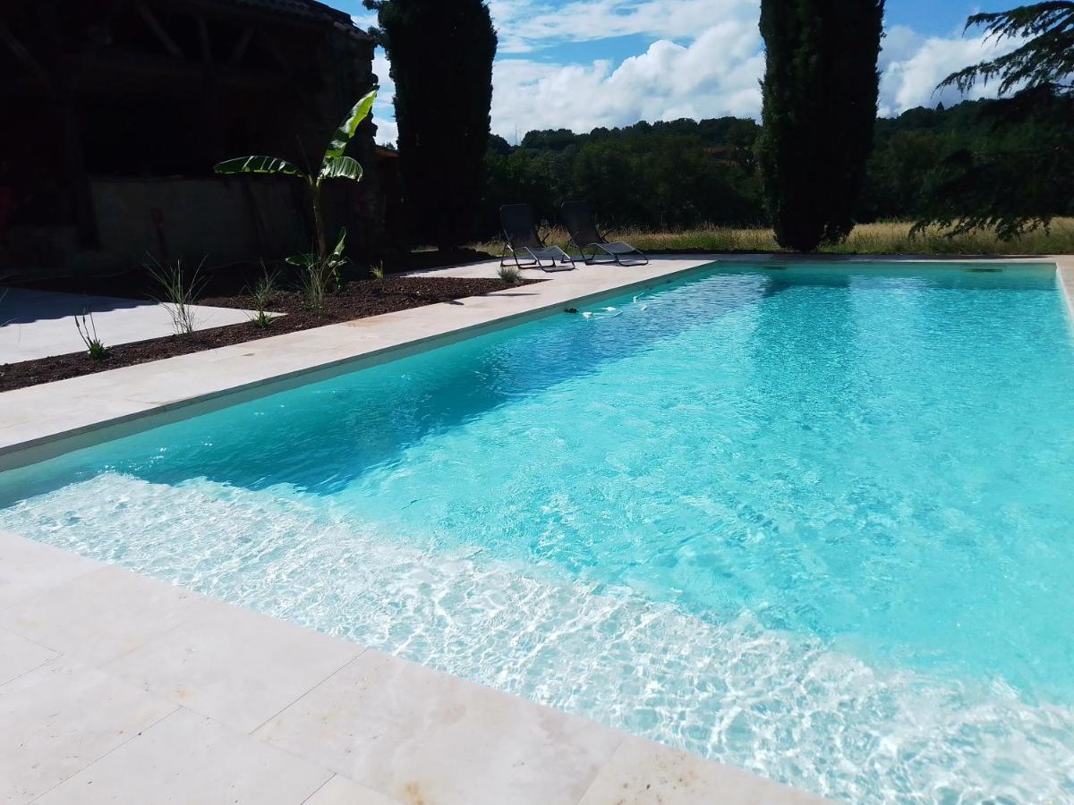 Gite Lot'Ivier Piscine Nature Lot Montayral Exteriér fotografie